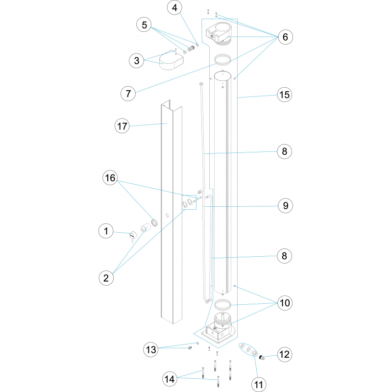 Ducha Ángel solar 56932
