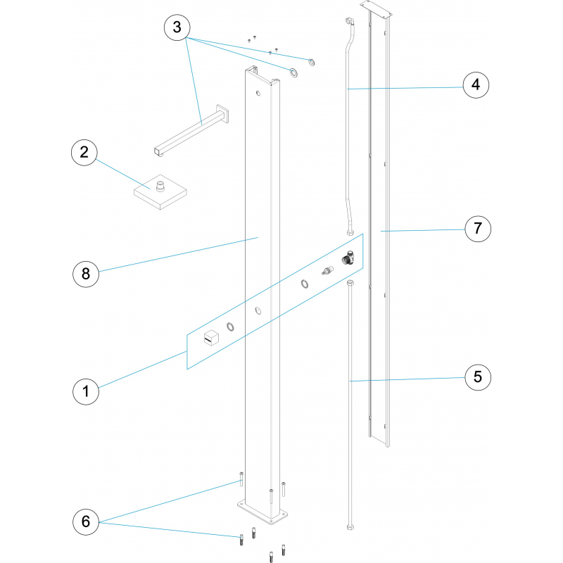 Ducha Niágara 53872 y 53873