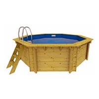 Piscinas desmontables de madera